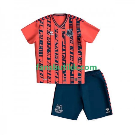 Fotballdrakt Everton FC Barn Bortetrøye 2023-2024 Kortermet